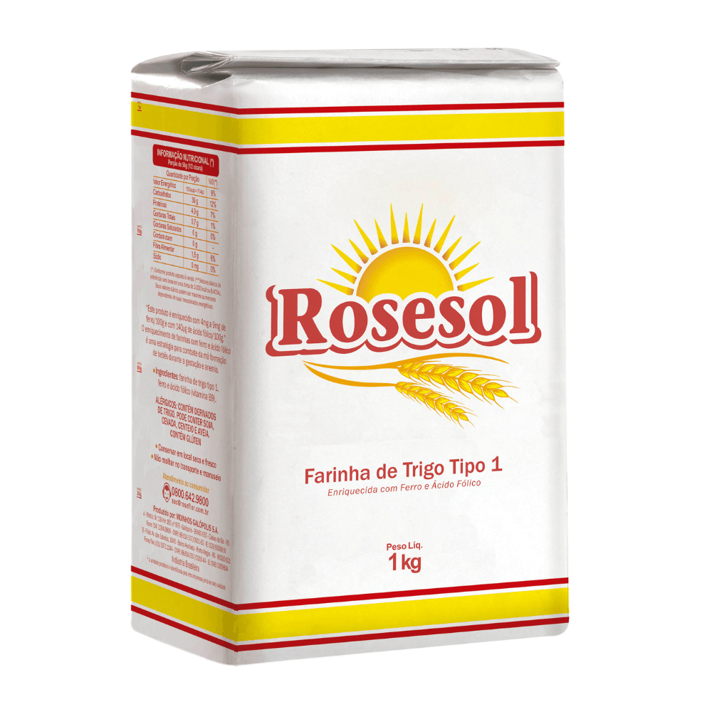 Farinha Trigo Rosesol 1kg
